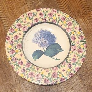 Victoria & Richard Emprise 15" Platter Mulit-colored Plate